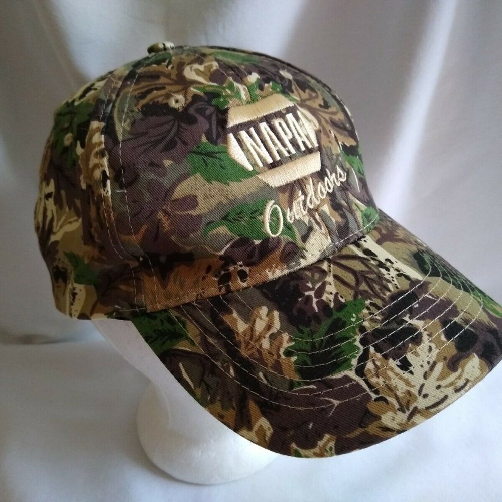 NAPA Outdoors Hat Camo Baseball Cap Hat‎